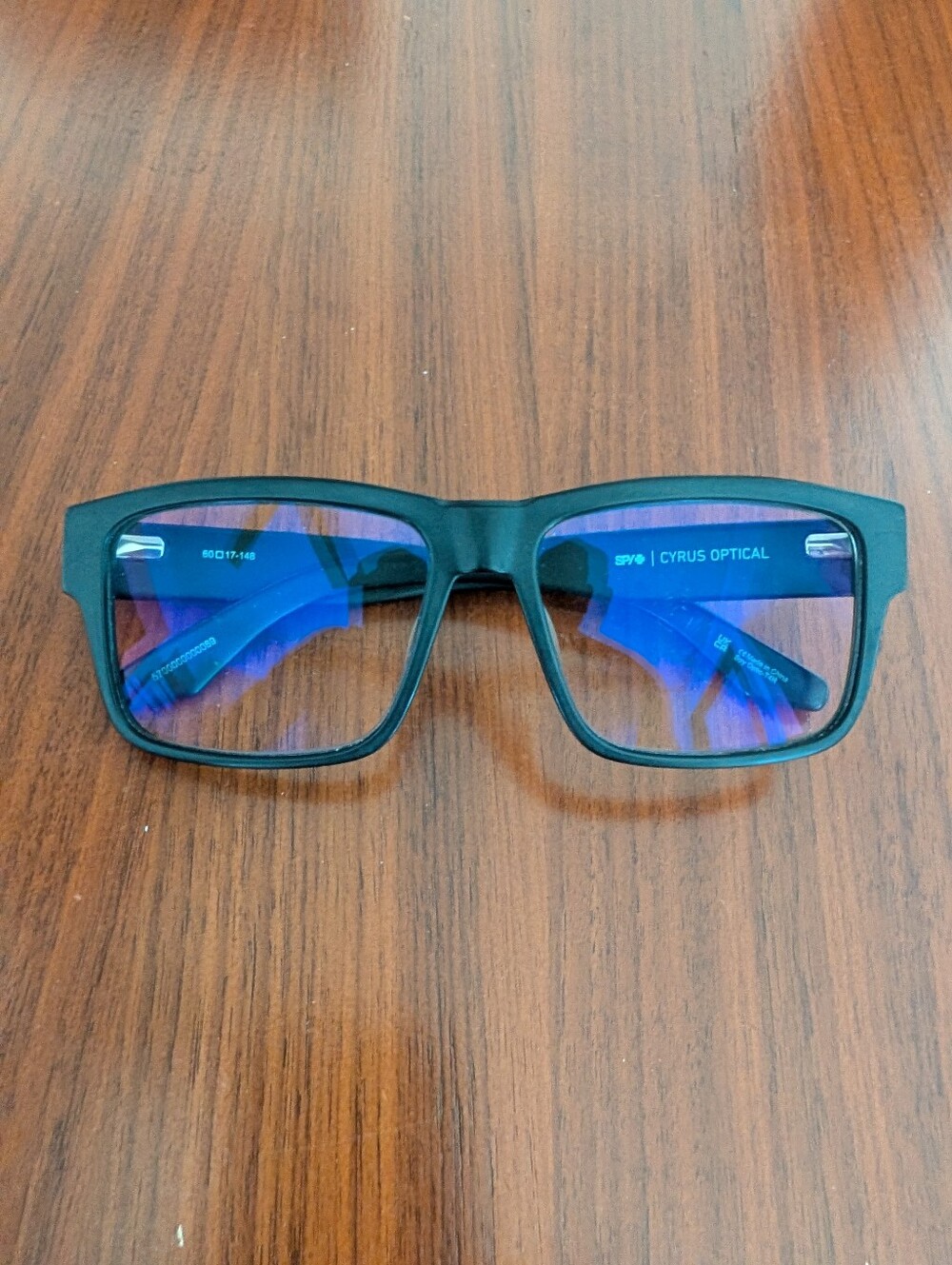 Spy Optic Cyrus Eyeglasses Matte Black 60-17-148 Frames Only